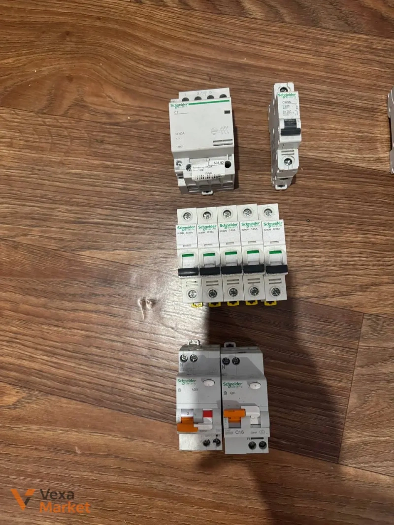 Електрообладнання Schneider Electric, Merlin Gerin Multi 9, Legrand, ETI: автомати, УЗО, дифавтомати, контактори — фото 5