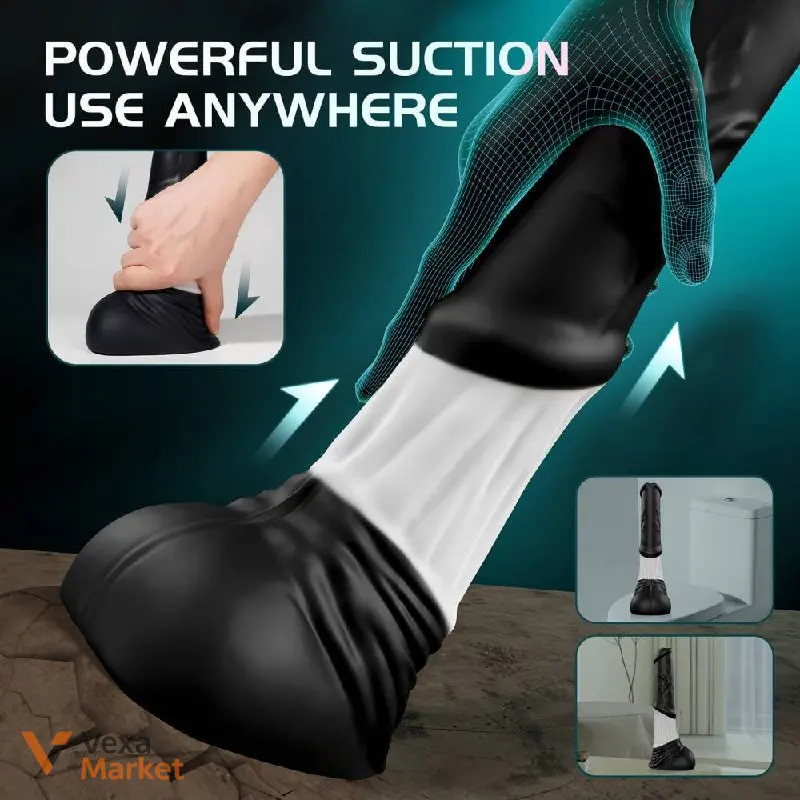 Фалоімітатор Shadow Stallion USB на присосці — фото 3