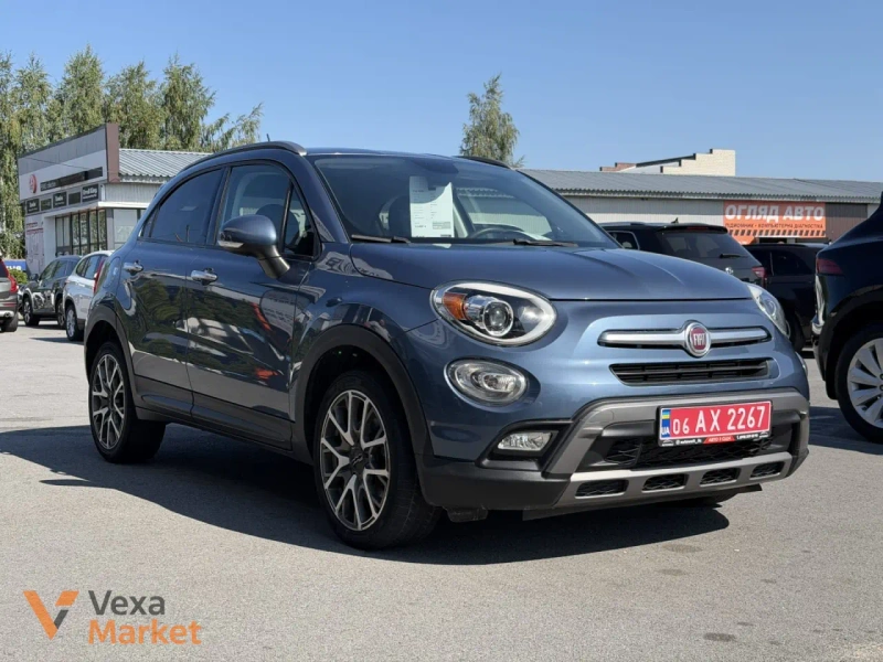 Fiat 500X 2017 2.4 л Бензин Автомат Синій — фото 2