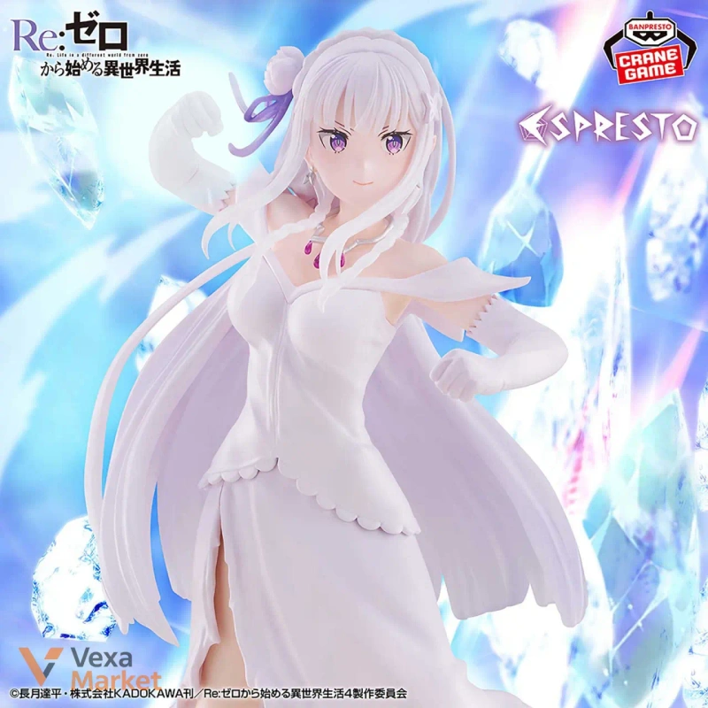 Фігурка Emilia Re:Zero від Bandai Spirits, 22 см — фото 2