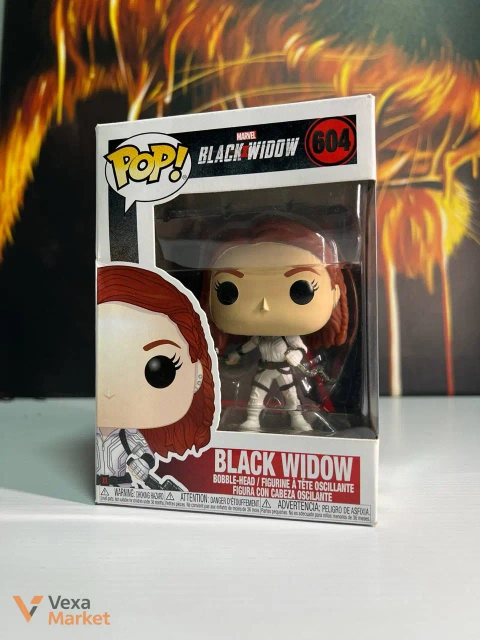 Фігурка Funko Pop! Black Widow #604 Marvel