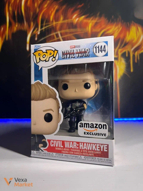 Фігурка Funko Pop! Civil War: Hawkeye #1144 Amazon Exclusive