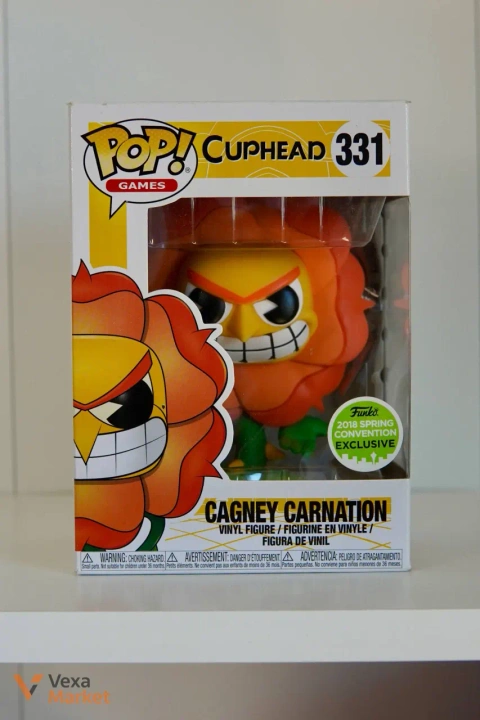 Фігурка Funko Pop! Games Cuphead 331 Cagney Carnation