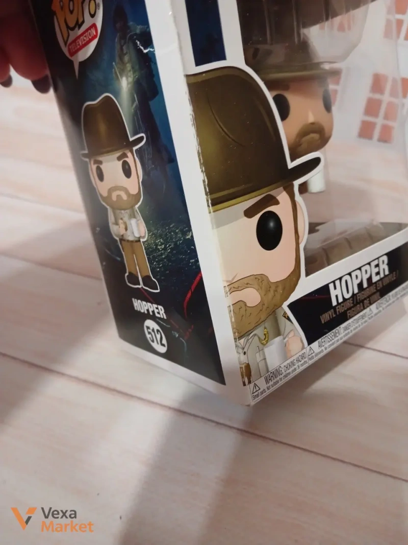 Фігурка Funko Pop! Stranger Things Jim Hopper 512 — фото 2