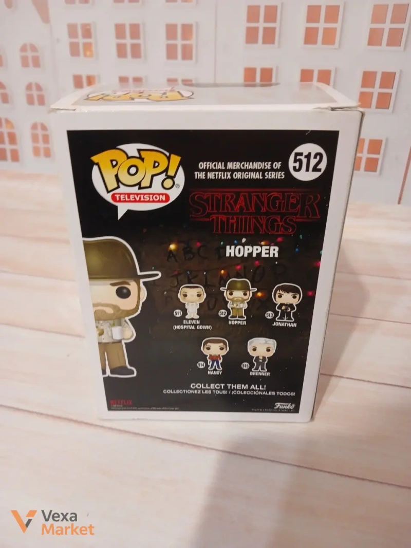 Фігурка Funko Pop! Stranger Things Jim Hopper 512 — фото 4