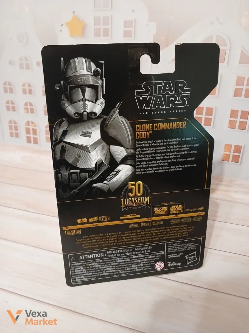 Фігурка Hasbro Star Wars The Black Series Archive Clone Commander Cody — фото 8