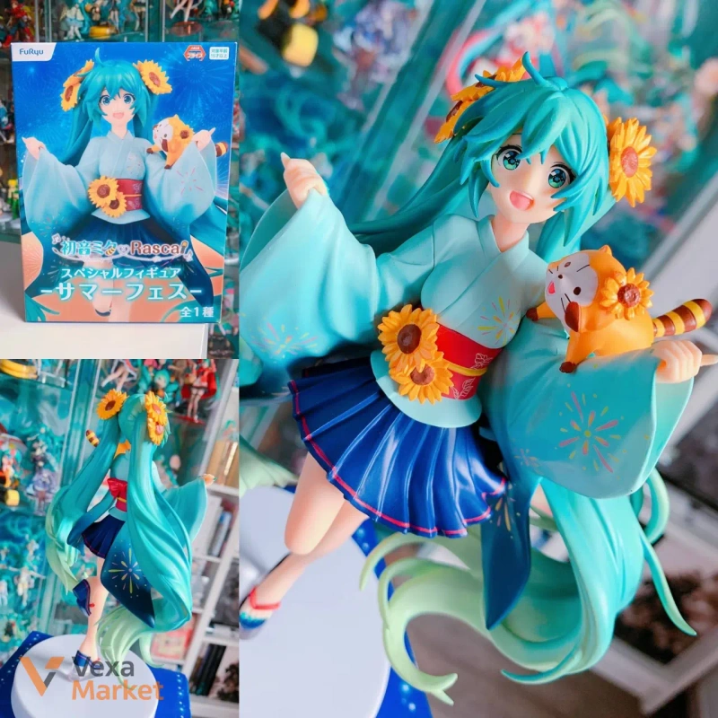 Фігурка Hatsune Miku x Rascal & Bakemonogatari Tsubasa Hanekawa — фото 2