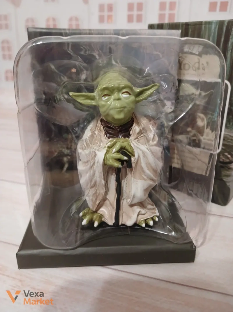 Фігурка Star Wars Yoda з книжечкою його виразів — фото 2