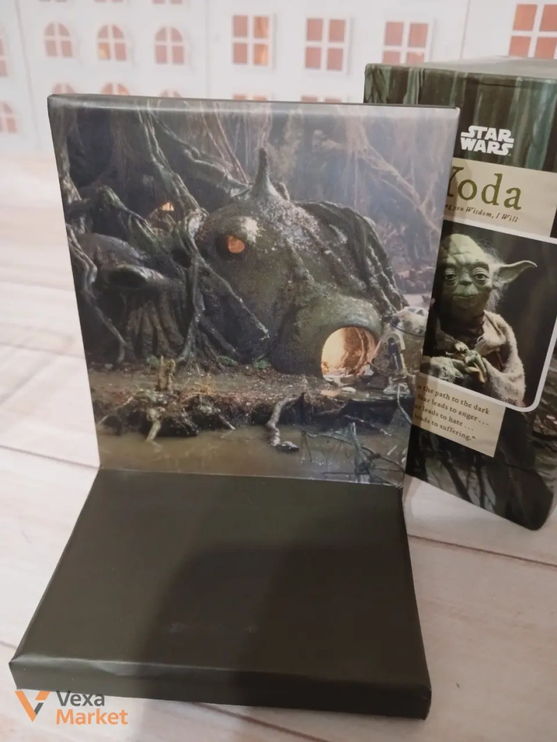 Фігурка Star Wars Yoda з книжечкою його виразів — фото 4