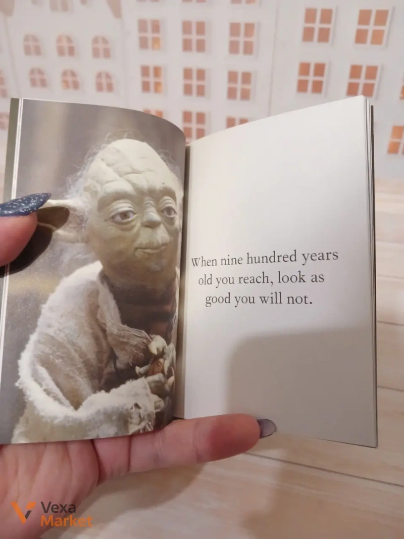 Фігурка Star Wars Yoda з книжечкою його виразів — фото 6