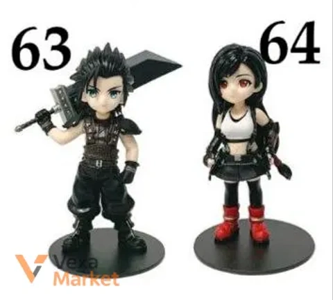 Фігурки Final Fantasy 7 Tifa, Cloud, Zack, Aerith