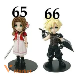 Фігурки Final Fantasy 7 Tifa, Cloud, Zack, Aerith — фото 2
