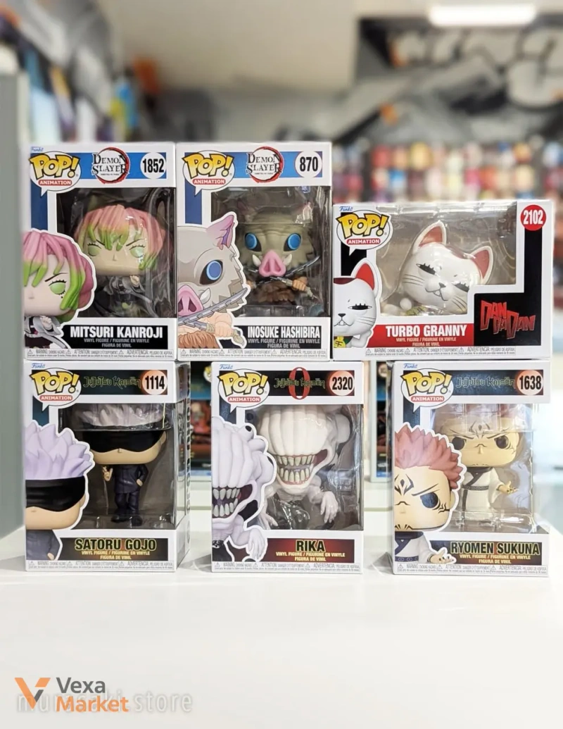 Фігурки Funko POP "Chainsaw Man" та "Demon Slayer" — фото 2
