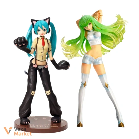 Фігурки Hatsune Miku Nyanko Ver. та Code Geass C.C. Оригінал Японія