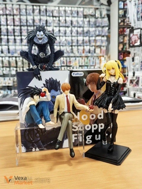 Фігурки персонажів Death Note: Лайт, Рюк, Л, Міса