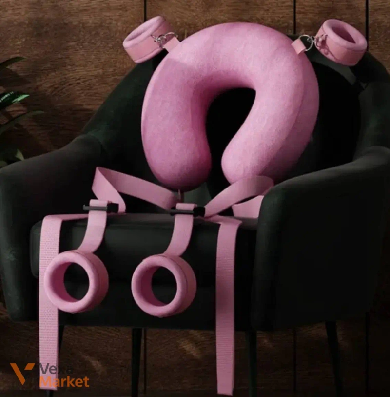 Фіксатори "Bondage Art" для рук, ніг та шиї — фото 3