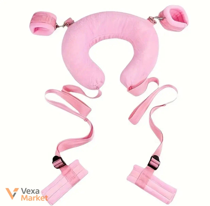 Фіксатори "Bondage Art" для рук, ніг та шиї — фото 4