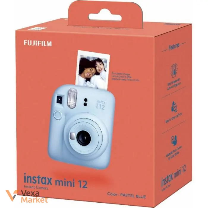 Фотоапарат Fujifilm Instax Mini 12 Pastel Blue — фото 4