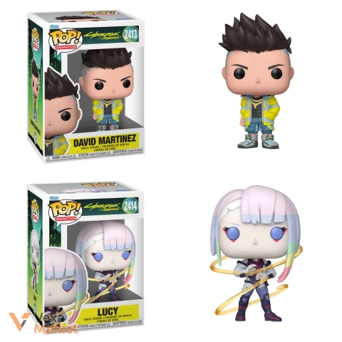 Funko Pop! Cyberpunk: David Martinez & Lucy
