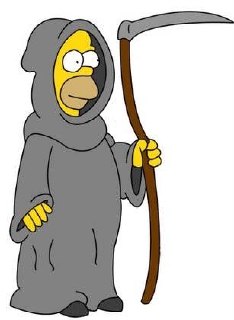 Funko Pop! Grim Reaper Homer #1025 — The Simpsons. Treehouse of Horror — фото 2