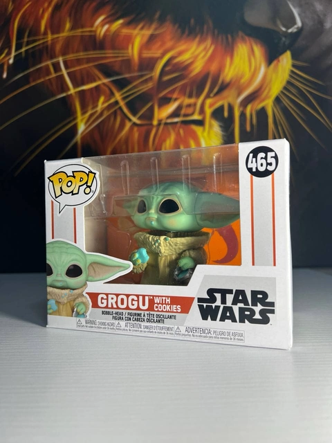 Funko Pop! Grogu With Cookies #493 — Star Wars: The Mandalorian