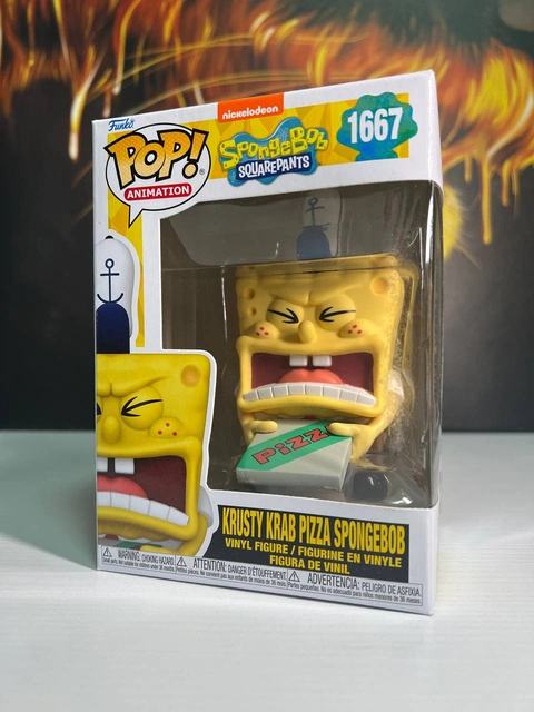 Funko Pop! Krusty Krab Pizza Spongebob #1667 — SpongeBob SquarePants