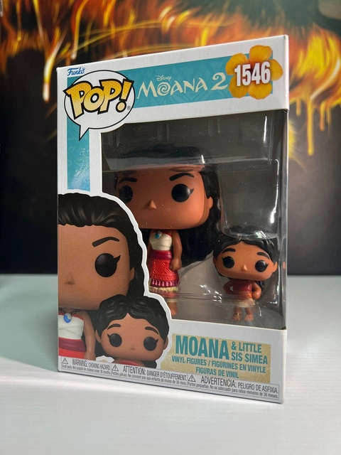 Funko Pop! Moana & Little Sis Simea #1546 — Moana 2