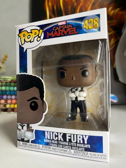 Funko Pop! Nick Fury #428 — Captain Marvel