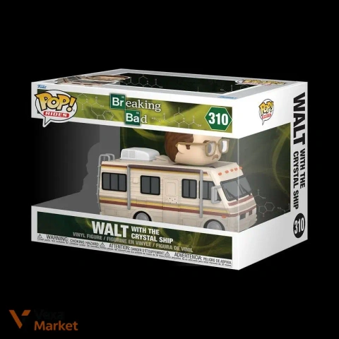 Funko Pop! Rides Breaking Bad Walt with the Crystal Ship #310