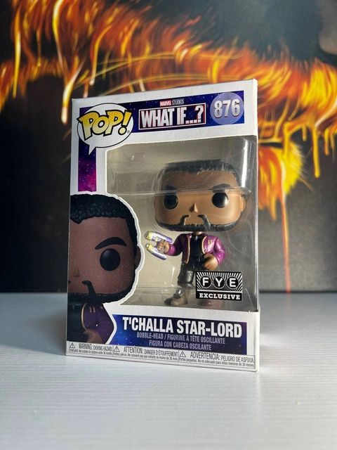 Funko Pop! T'challa Star-Lord #876 — What If...?