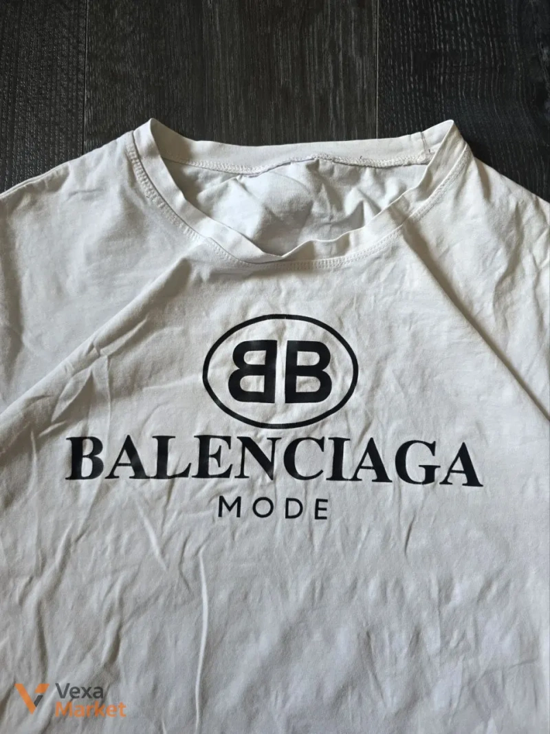 Футболка Balenciaga M-L — фото 2