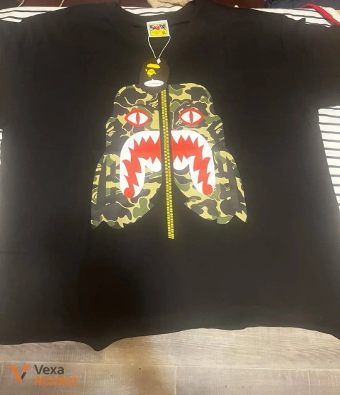 Футболка Bape (A Bathing Ape) Shark Camo XL