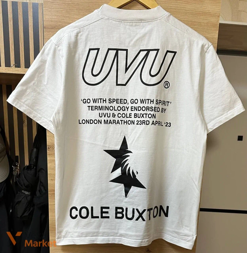 Футболка Cole Buxton біла розмір M — фото 3