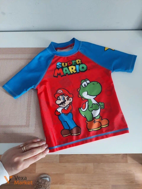 Футболка для плавання Super Mario 92 см