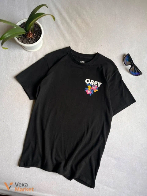 Футболка OBEY чорна розміру S