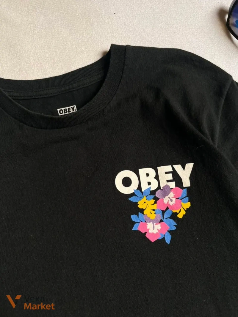 Футболка OBEY чорна розміру S — фото 2