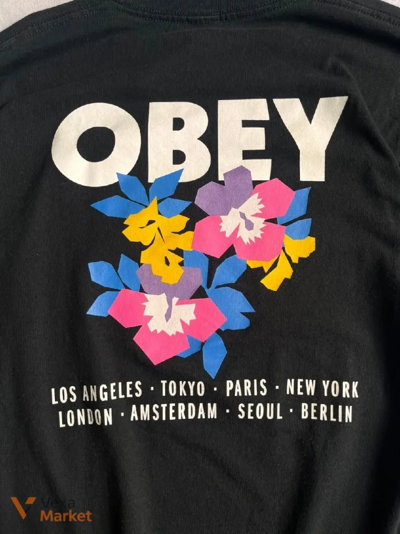 Футболка OBEY чорна розміру S — фото 5