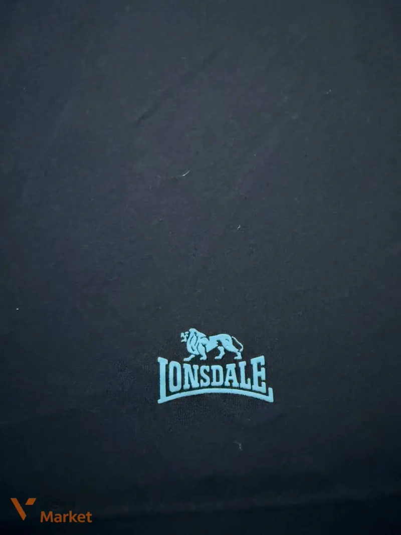 Футболка поло Lonsdale з принтом голови лева, розмір M — фото 6