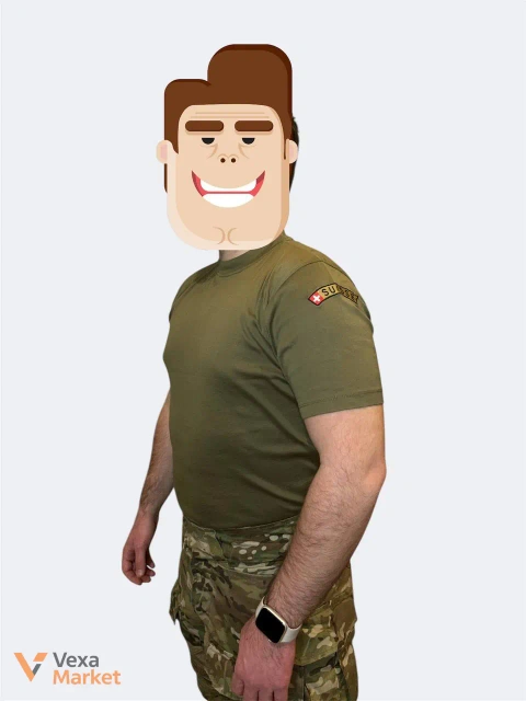 Футболка Швейцарія 100% бавовна S/M