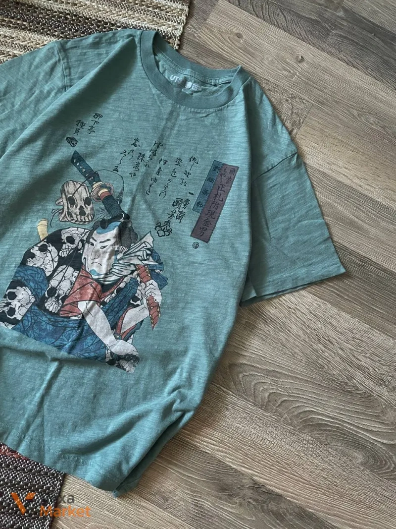 Футболка Uniqlo Samurai Japanesse Style — фото 3