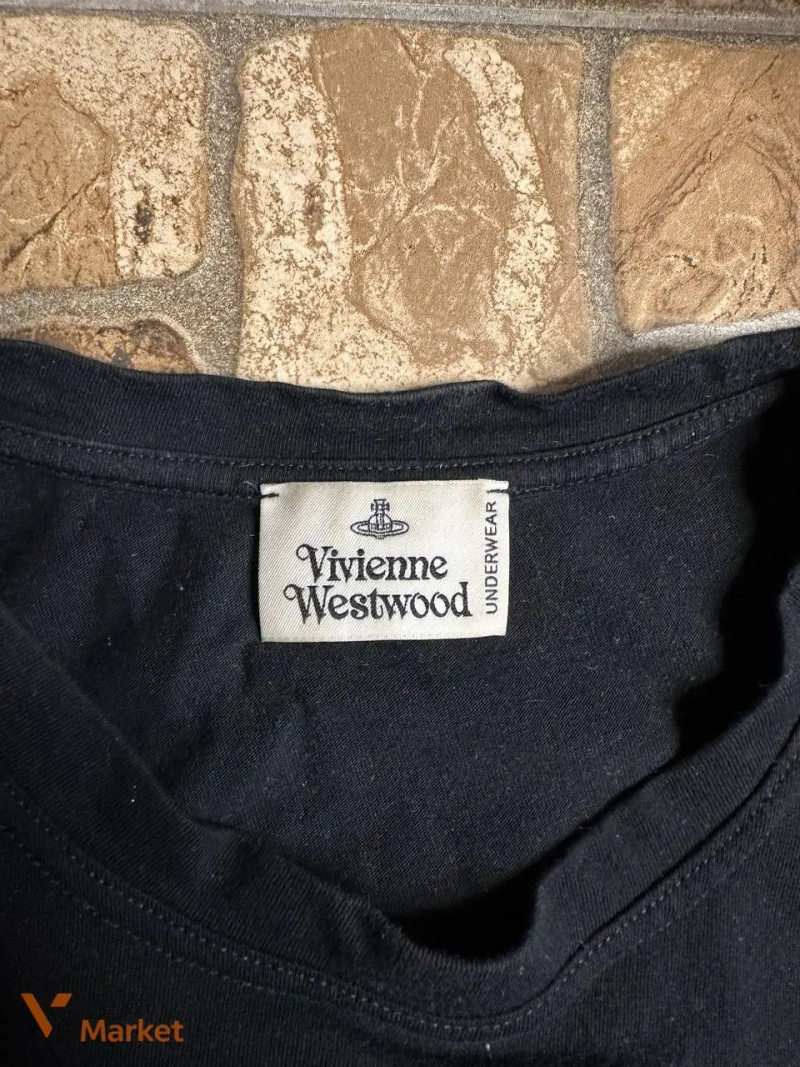 Футболка Vivienne Westwood чорна — фото 4