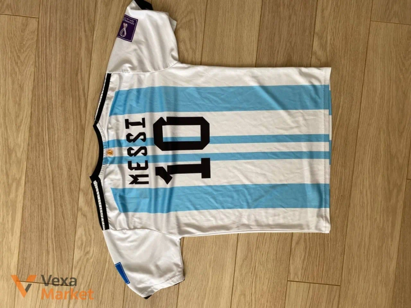 Футбольна джерсі Adidas збірної Аргентини 2022 року Messi — фото 2