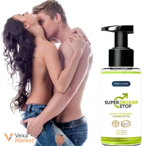 Гель для затримки еякуляції Super Orgasm Stop Gel з ефектом прохолоди, 150 мл