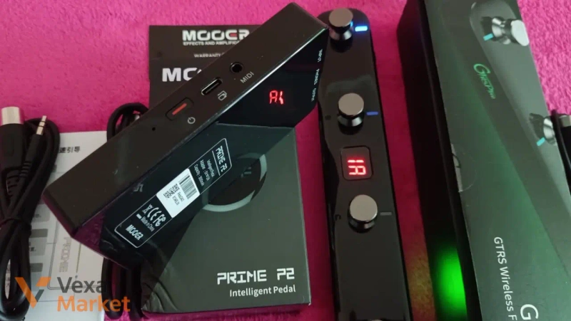 Гітарний процесор MOOER PRIME P2 + футконтролер MOOER GWF4 — фото 2