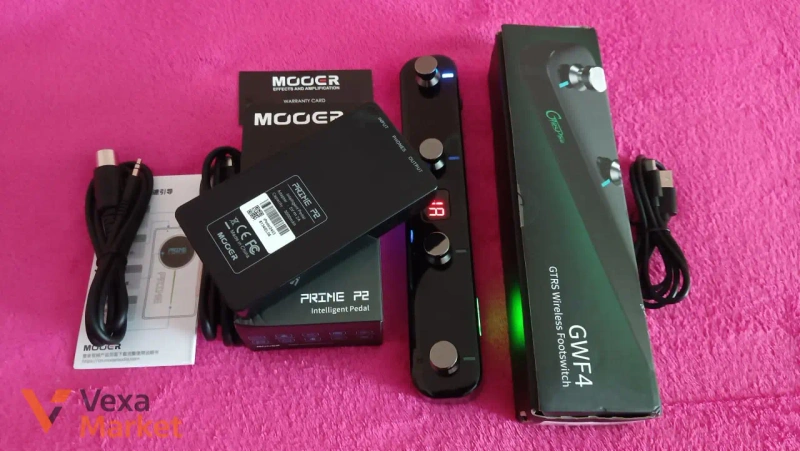 Гітарний процесор MOOER PRIME P2 + футконтролер MOOER GWF4 — фото 6