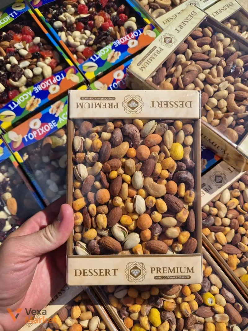Горіхові та фруктові суміші асорті Premium Dessert — фото 5