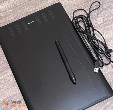 Графічний планшет Huion New 1060 Plus чорний