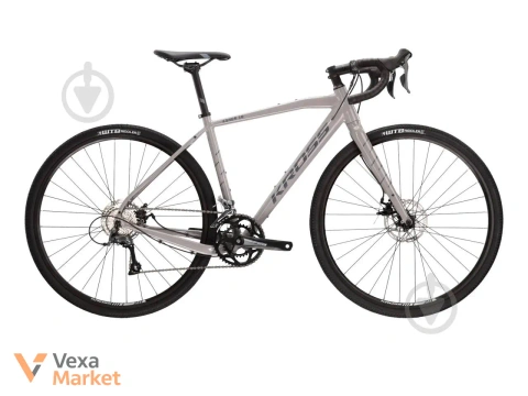 Гравійний велосипед Kross Esker 1.0 Grey 28" L (53 см)