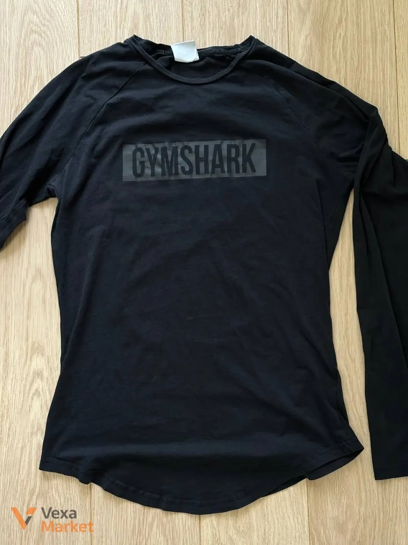Gymshark Apollo футболка чоловіча чорна розмір S — фото 2