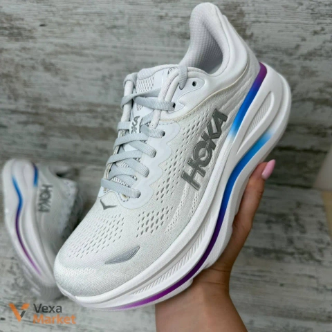 Hoka Bondi 9 білі кросівки